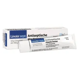 Linola sept creme anti-séptico para pele com clioquinol, 15 g