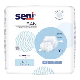 Fralda anatômica Seni San lisa, 30 peças