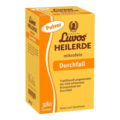 Pó microfino para diarréia com argila curativa Luvos, 380 g Pó microfino para diarréia com argila curativa Luvos, 380 g