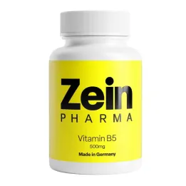 Cápsulas de ácido pantotênico de vitamina B5 500 mg, 120 peças