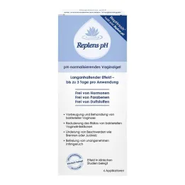 Aplicadores pré-cheios de gel vaginal Replens pH, 4 unidades