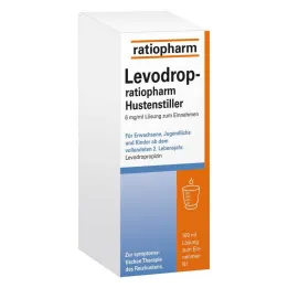 Levodrop-ratiopharm supressor de tosse 6 mg / ml solução, 100 ml