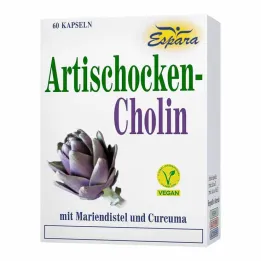 Cápsulas de colina de alcachofra, 60 unidades