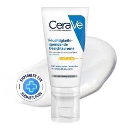 Cerave creme facial hidratante SPF 30, 52 ml