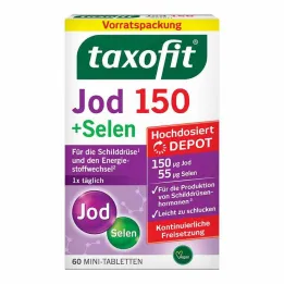 Taxofit Iodo 150 + Comprimidos de Selênio, 60 unid