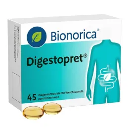 Cápsulas moles gastrorresistentes Digestopret®, 45 unid