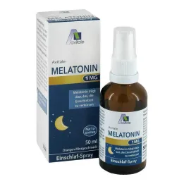 Melatonina 1 mg spray para dormir, 50 ml