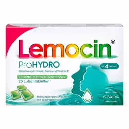Pastilhas Lemocin Prohydro, 20 unidades