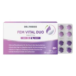 Comprimidos Dr. Theiss Fem Vital Duo, 56 unidades
