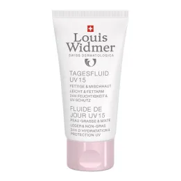 Fluido diurno Widmer UV 15 sem perfume, 50 ml