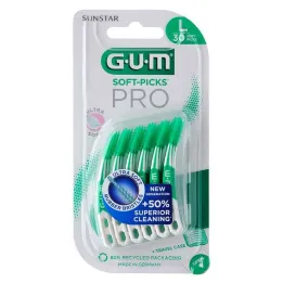 GUM Soft Picks Pro grande, 30 peças