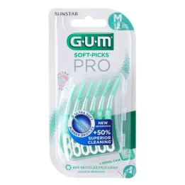 GUM SOFT-PICKS PRO Médio (12 peças)