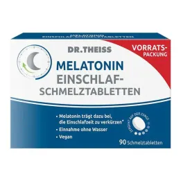 Theiss Comprimidos de melatonina para dormir, 90 unidades