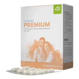 Cápsulas gastrorresistentes Lactobact Premium, 30 unid