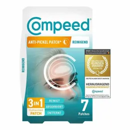Compeed Adesivo de limpeza anti-espinhas, 7 peças