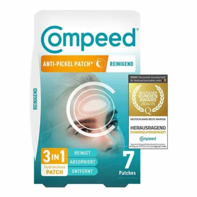 Compeed Adesivo de limpeza anti-espinhas, 7 peças