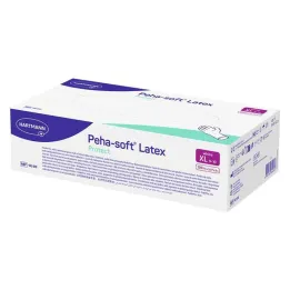 Peha-Soft Latex protege luvas de exame descartáveis não estéreis pf XL, 100 un