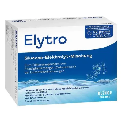 Elytro pó para fazer solução oral, 20 unid