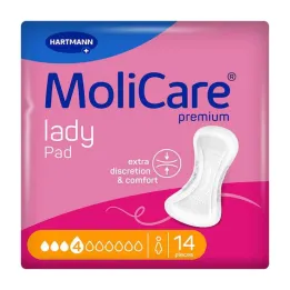 Molicare Premium Lady Pad 4 gotas, 14 unid