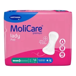 Molicare Premium Lady Pad 5 gotas, 14 unid