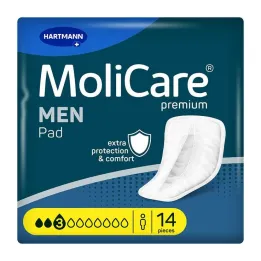 Molicare Premium Men Pad 3 gotas, 14 unidades