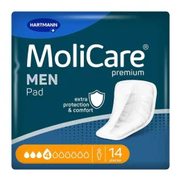 Molicare Premium Men Pad 4 gotas, 14 unidades
