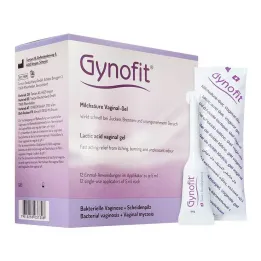 Gel vaginal Gynofit com ácido láctico, 12x5 ml