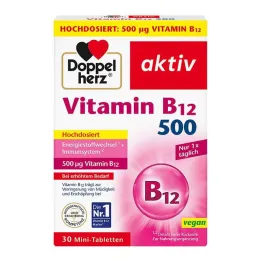 Doppelherz Vitamina B12 500 comprimidos, 30 unid