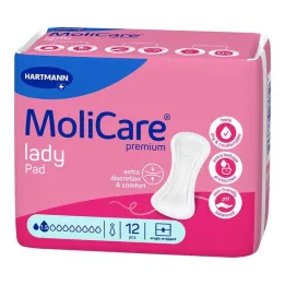 Molicare Premium Lady Pad 1,5 gotas, 12 unidades