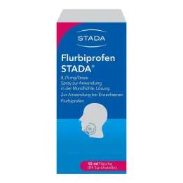 Flurbiprofeno STADA 8,75 mg/dose Spray Anw.Oral, 15 ml