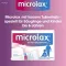 Enemas de solução retal Microlax com pescoço de tubo curto, 4 peças