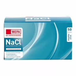 WEPA Solução para inalação NaCl 0,9%, 50X5 ml