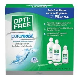 Opti-Free Puremoist Multif. Pacote econômico de solução de desinfecção, 690 ml