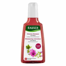 Shampoo de volume Rausch com malva, 200 ml