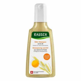 Shampoo nutritivo Rausch com óleo de ovo, 200 ml