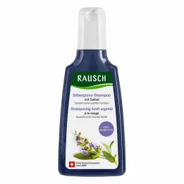 Shampoo Rausch Silver Shine com Sálvia, 200 ml