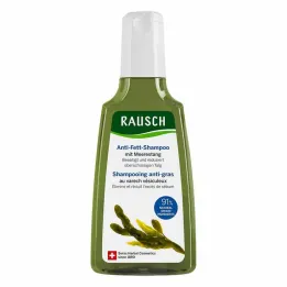 Shampoo anti-gordura Rausch com algas marinhas, 200 ml