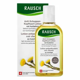 Loção anticaspa Rausch para couro cabeludo + coltsfoot, 200 ml