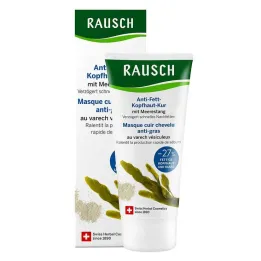Tratamento anti-oleosidade do couro cabeludo Rausch com tubo de algas marinhas, 100 ml
