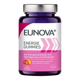 Gomas energéticas Eunova, 60 unidades