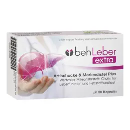 Cápsulas extras de fígado Beh, 30 unidades