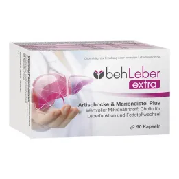 Cápsulas extras de fígado Beh, 90 unidades