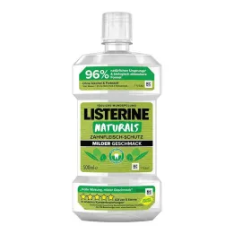 Listerine Naturals Enxaguante bucal para proteção de gengivas, 500 ml
