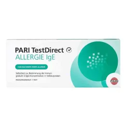 Pari Testdirect Allergy Ige autoteste de sangue (1 peça)