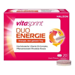 Comprimidos de energia Vitasprint Duo, 20 unidades