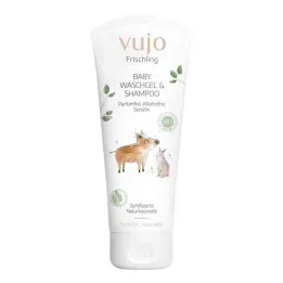 Shampoo para Bebês Vujo Freshman & Gel de Lavagem (200 ml)
