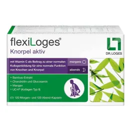 Cápsulas ativas de cartilagem Flexiloges, 240 peças