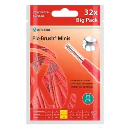 Miradent Interd.Pic-Brush Minis ISO2, 32 unid