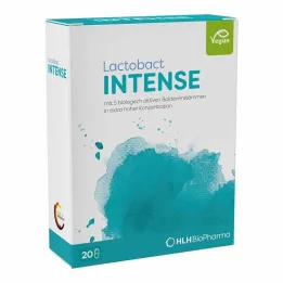 Cápsulas gastrorresistentes Lactobact Intense, 20 unid