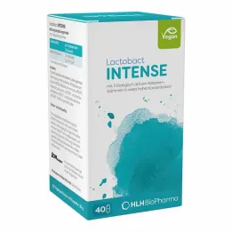 Cápsulas gastrorresistentes Lactobact Intense, 40 unid